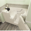 Gelcoat Premium Series 30 x 52 -Inch Walk-in Tub With Combination Air Spa and Whirlpool Systems - Right-Hand Drain, 3052OD.105.CRL-PC