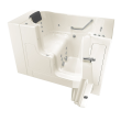 Gelcoat Premium Series 30 x 52 -Inch Walk-in Tub With Combination Air Spa and Whirlpool Systems - Right-Hand Drain, 3052OD.105.CRL-PC