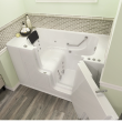 Gelcoat Premium Series 30 x 52 -Inch Walk-in Tub With Combination Air Spa and Whirlpool Systems - Right-Hand Drain, 3052OD.105.CRW-PC