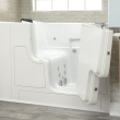 Gelcoat Premium Series 30 x 52 -Inch Walk-in Tub With Combination Air Spa and Whirlpool Systems - Right-Hand Drain, 3052OD.105.CRW-PC