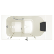 Gelcoat Premium Series 30 x 52 -Inch Walk-in Tub With Soaker System - Left-Hand Drain, 3052OD.105.SLL-PC