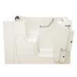 Gelcoat Premium Series 30 x 52 -Inch Walk-in Tub With Soaker System - Right-Hand Drain, 3052OD.105.SRL-PC