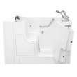 Gelcoat Premium Series 30 x 52 -Inch Walk-in Tub With Combination Air Spa and Whirlpool Systems - Right-Hand Drain With Faucet, 3052OD.109.CRW-PC