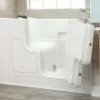 Gelcoat Premium Series 30 x 52 -Inch Walk-in Tub With Soaker System - Right-Hand Drain With Faucet, 3052OD.109.SRW-PC