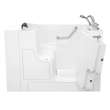 Gelcoat Premium Series 30 x 52 -Inch Walk-in Tub With Soaker System - Right-Hand Drain With Faucet, 3052OD.109.SRW-PC