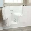 Gelcoat Premium Series 30 x 52 -Inch Walk-in Tub With Whirlpool System - Left-Hand Drain With Faucet, 3052OD.109.WLW-PC