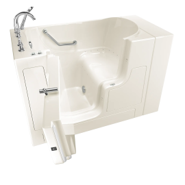 Gelcoat Value Series 30 x 52 -Inch Walk-in Tub With Air Spa System - Left-Hand Drain With Faucet, 3052OD.709.ALL-PC