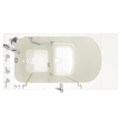 Gelcoat Value Series 30 x 52 -Inch Walk-in Tub With Air Spa System - Left-Hand Drain With Faucet, 3052OD.709.ALL-PC