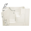 Gelcoat Value Series 30 x 52 -Inch Walk-in Tub With Combination Air Spa and Whirlpool Systems - Left-Hand Drain With Faucet, 3052OD.709.CLL-PC
