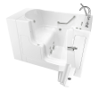 Gelcoat Value Series 30 x 52 -Inch Walk-in Tub With Whirlpool System - Right-Hand Drain With Faucet, 3052OD.709.WRW-PC