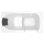 Gelcoat Premium Series 30 x 60 -Inch Walk-in Tub With Air Spa System - Right-Hand Drain, 3060.105.ARW