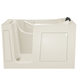 Gelcoat Premium Series 30 x 60 -Inch Walk-in Tub With Combination Air Spa and Whirlpool Systems - Left-Hand Drain, 3060.105.CLL