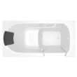 Gelcoat Premium Series 30 x 60 -Inch Walk-in Tub With Soaker System - Right-Hand Drain, 3060.105.SRW