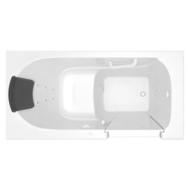 Gelcoat Premium Series 30 x 60 -Inch Walk-in Tub With Whirlpool System - Right-Hand Drain, 3060.105.WRW