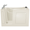 Gelcoat Premium Series 30 x 60 -Inch Walk-in Tub With Combination Air Spa and Whirlpool Systems - Left-Hand Drain With Faucet, 3060.109.CLL