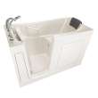 Gelcoat Premium Series 30 x 60 -Inch Walk-in Tub With Combination Air Spa and Whirlpool Systems - Left-Hand Drain With Faucet, 3060.109.CLL