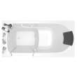 Gelcoat Premium Series 30 x 60 -Inch Walk-in Tub With Soaker System - Left-Hand Drain With Faucet, 3060.109.SLW