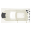 Gelcoat Premium Series 30 x 60 -Inch Walk-in Tub With Whirlpool System - Right-Hand Drain With Faucet, 3060.109.WRL