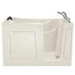 Gelcoat Premium Series 30 x 60 -Inch Walk-in Tub With Whirlpool System - Right-Hand Drain With Faucet, 3060.109.WRL
