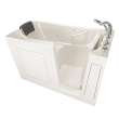 Gelcoat Premium Series 30 x 60 -Inch Walk-in Tub With Whirlpool System - Right-Hand Drain With Faucet, 3060.109.WRL