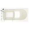 Gelcoat Value Series 30x60 Inch Walk-In Bathtub with Whirlpool Massage System - Left Hand Door and Drain, 3060.309.WLL