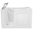 Gelcoat Value Series 30x60 Inch Walk-In Bathtub with Whirlpool Massage System - Left Hand Door and Drain, 3060.309.WLW