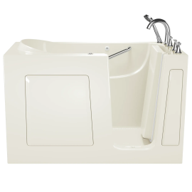Gelcoat Value Series 30x60 Inch Walk-In Bathtub with Air Spa System - Right Hand Door and Drain, 3060.409.ARL-PC
