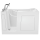Gelcoat Value Series 30 x 60 -Inch Walk-in Tub With Air Spa System - Left-Hand Drain With Faucet, 3060.509.ALW