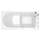 Gelcoat Value Series 30 x 60 -Inch Walk-in Tub With Air Spa System - Right-Hand Drain With Faucet, 3060.509.ARW