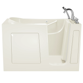 Gelcoat Value Series 30 x 60 -Inch Walk-in Tub With Whirlpool System - Right-Hand Drain With Faucet, 3060.509.WRL