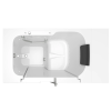 Gelcoat Premium Series 32 x 52 -Inch Walk-in Tub With Air Spa System - Left-Hand Drain, 3252OD.105.ALW-PC