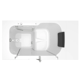 Gelcoat Premium Series 32 x 52 -Inch Walk-in Tub With Air Spa System - Left-Hand Drain, 3252OD.105.ALW-PC