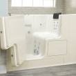 Gelcoat Premium Series 32 x 52 -Inch Walk-in Tub With Combination Air Spa and Whirlpool Systems - Left-Hand Drain, 3252OD.105.CLL-PC