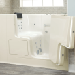 Gelcoat Premium Series 32 x 52 -Inch Walk-in Tub With Combination Air Spa and Whirlpool Systems - Right-Hand Drain, 3252OD.105.CRL-PC