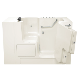 Gelcoat Premium Series 32 x 52 -Inch Walk-in Tub With Combination Air Spa and Whirlpool Systems - Right-Hand Drain, 3252OD.105.CRL-PC