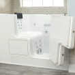 Gelcoat Premium Series 32 x 52 -Inch Walk-in Tub With Combination Air Spa and Whirlpool Systems - Right-Hand Drain, 3252OD.105.CRW-PC