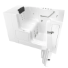 Gelcoat Premium Series 32 x 52 -Inch Walk-in Tub With Combination Air Spa and Whirlpool Systems - Right-Hand Drain, 3252OD.105.CRW-PC