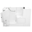 Gelcoat Premium Series 32 x 52 -Inch Walk-in Tub With Soaker System - Left-Hand Drain, 3252OD.105.SLW-PC