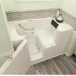 Gelcoat Premium Series 32 x 52 -Inch Walk-in Tub With Whirlpool System - Left-Hand Drain, 3252OD.105.WLL-PC