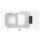 Gelcoat Premium Series 32 x 52 -Inch Walk-in Tub With Whirlpool System - Left-Hand Drain, 3252OD.105.WLW-PC