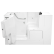 Gelcoat Premium Series 32 x 52 -Inch Walk-in Tub With Whirlpool System - Left-Hand Drain, 3252OD.105.WLW-PC