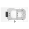 Gelcoat Premium Series 32 x 52 -Inch Walk-in Tub With Whirlpool System - Right-Hand Drain, 3252OD.105.WRW-PC