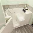 Gelcoat Premium Series 32 x 52 -Inch Walk-in Tub With Air Spa System - Left-Hand Drain With Faucet, 3252OD.109.ALL-PC