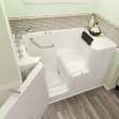 Gelcoat Premium Series 32 x 52 -Inch Walk-in Tub With Air Spa System - Left-Hand Drain With Faucet, 3252OD.109.ALW-PC