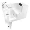 Gelcoat Premium Series 32 x 52 -Inch Walk-in Tub With Air Spa System - Left-Hand Drain With Faucet, 3252OD.109.ALW-PC
