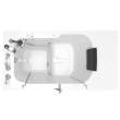 Gelcoat Premium Series 32 x 52 -Inch Walk-in Tub With Air Spa System - Left-Hand Drain With Faucet, 3252OD.109.ALW-PC