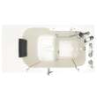 Gelcoat Premium Series 32 x 52 -Inch Walk-in Tub With Air Spa System - Right-Hand Drain With Faucet, 3252OD.109.ARL-PC