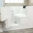 Gelcoat Premium Series 32 x 52 -Inch Walk-in Tub With Combination Air Spa and Whirlpool Systems - Left-Hand Drain With Faucet, 3252OD.109.CLW-PC