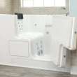 Gelcoat Premium Series 32 x 52 -Inch Walk-in Tub With Combination Air Spa and Whirlpool Systems - Right-Hand Drain With Faucet, 3252OD.109.CRW-PC