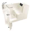 Gelcoat Premium Series 32 x 52 -Inch Walk-in Tub With Soaker System - Left-Hand Drain With Faucet, 3252OD.109.SLL-PC
